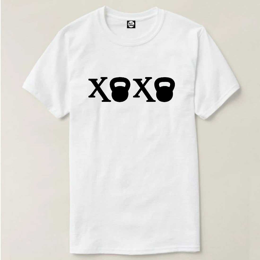 Nutcase Designer Round Neck Men's T-Shirt Wrinkle-Free Poly Cotton Tees - XOXO - Image 4