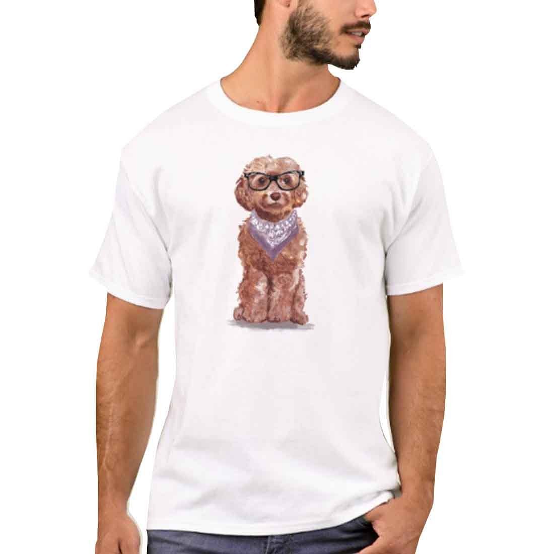 Nutcase Designer Round Neck Men's T-Shirt Wrinkle-Free Poly Cotton Tees - Let's Play