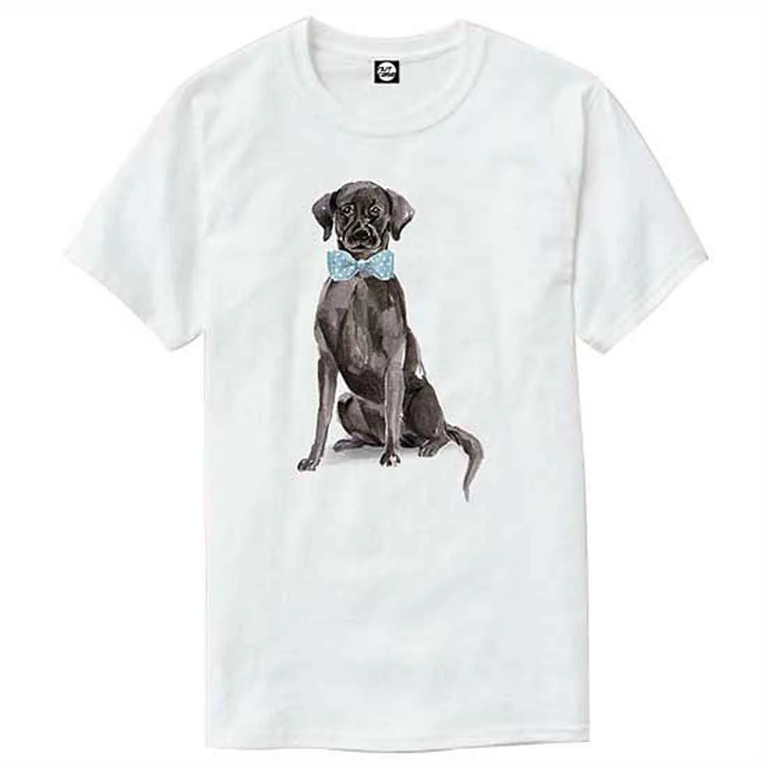 Nutcase Designer Round Neck Men's T-Shirt Wrinkle-Free Poly Cotton Tees - Black Beauty - Image 4