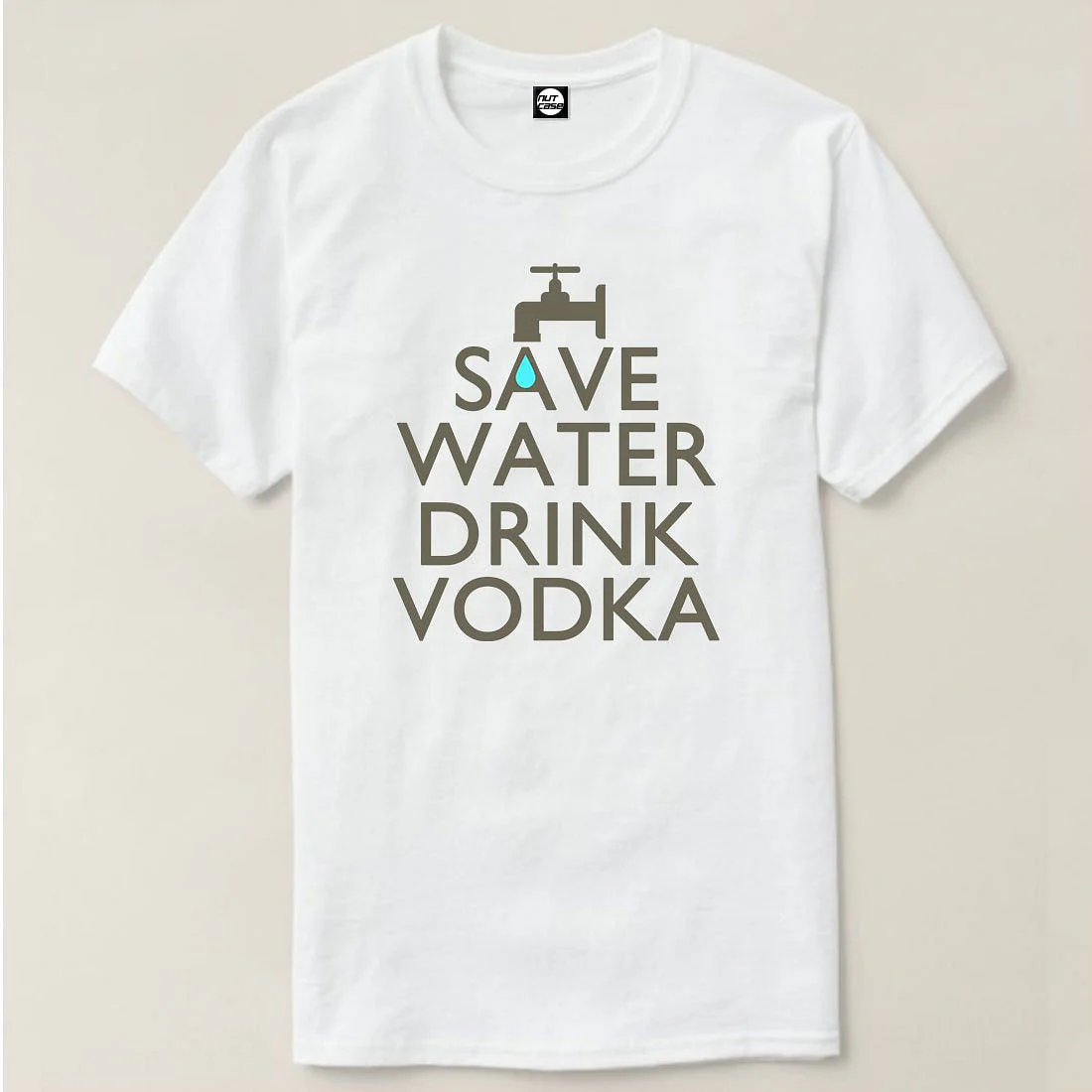 Nutcase Designer Round Neck Men's T-Shirt Wrinkle-Free Poly Cotton Tees - All You Need Love - Image 4
