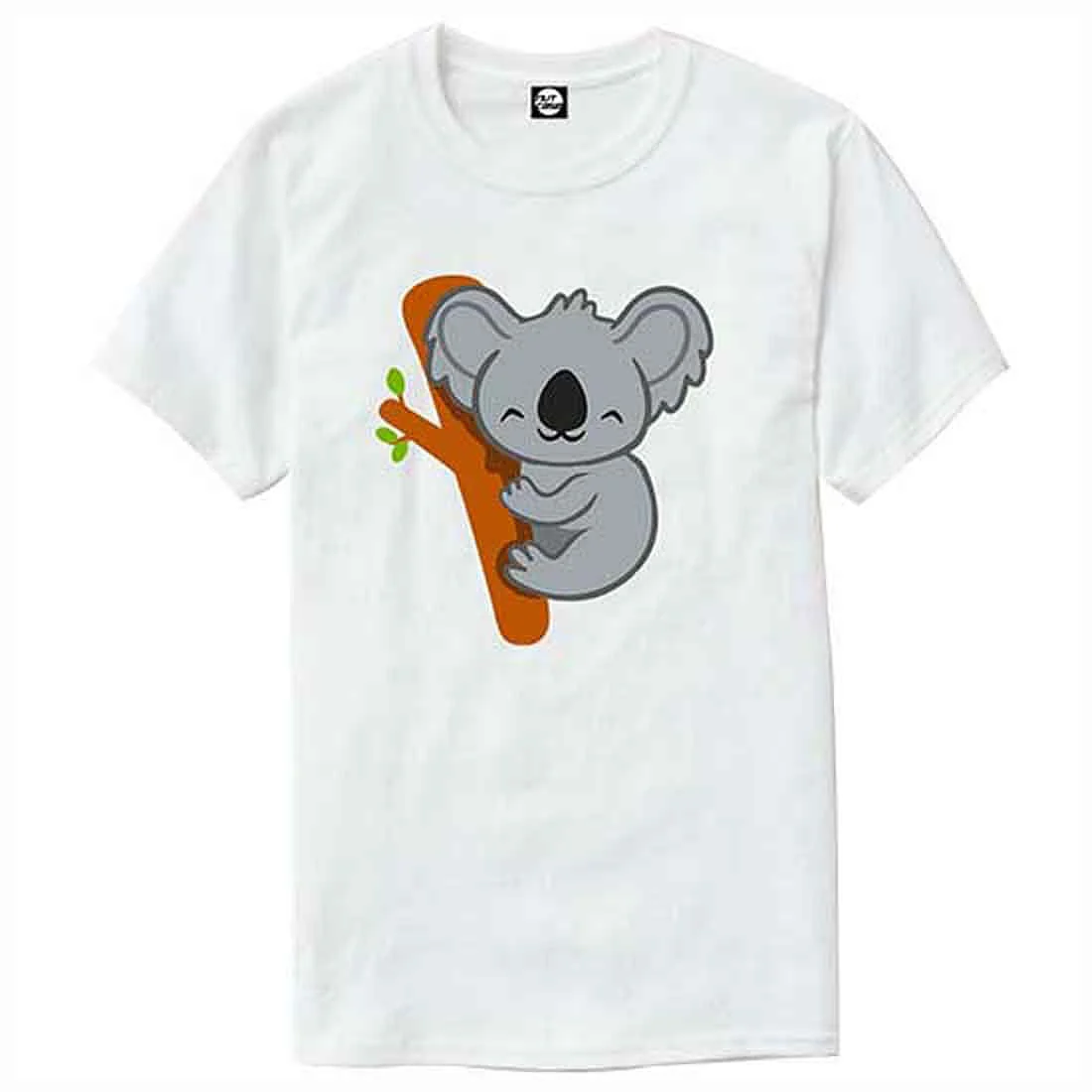 Nutcase Designer Round Neck Men's T-Shirt Wrinkle-Free Poly Cotton Tees - Cute Panda - Image 4