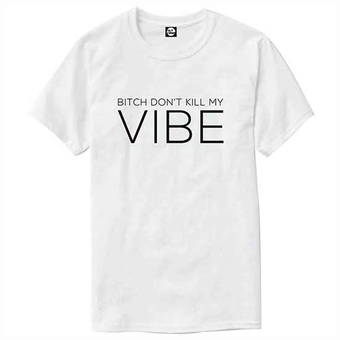 Nutcase Designer Round Neck Men's T-Shirt Wrinkle-Free Poly Cotton Tees - Vibe - Image 4