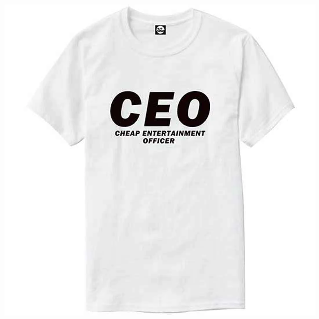 Nutcase Designer Round Neck Men's T-Shirt Wrinkle-Free Poly Cotton Tees - CEO - Image 4