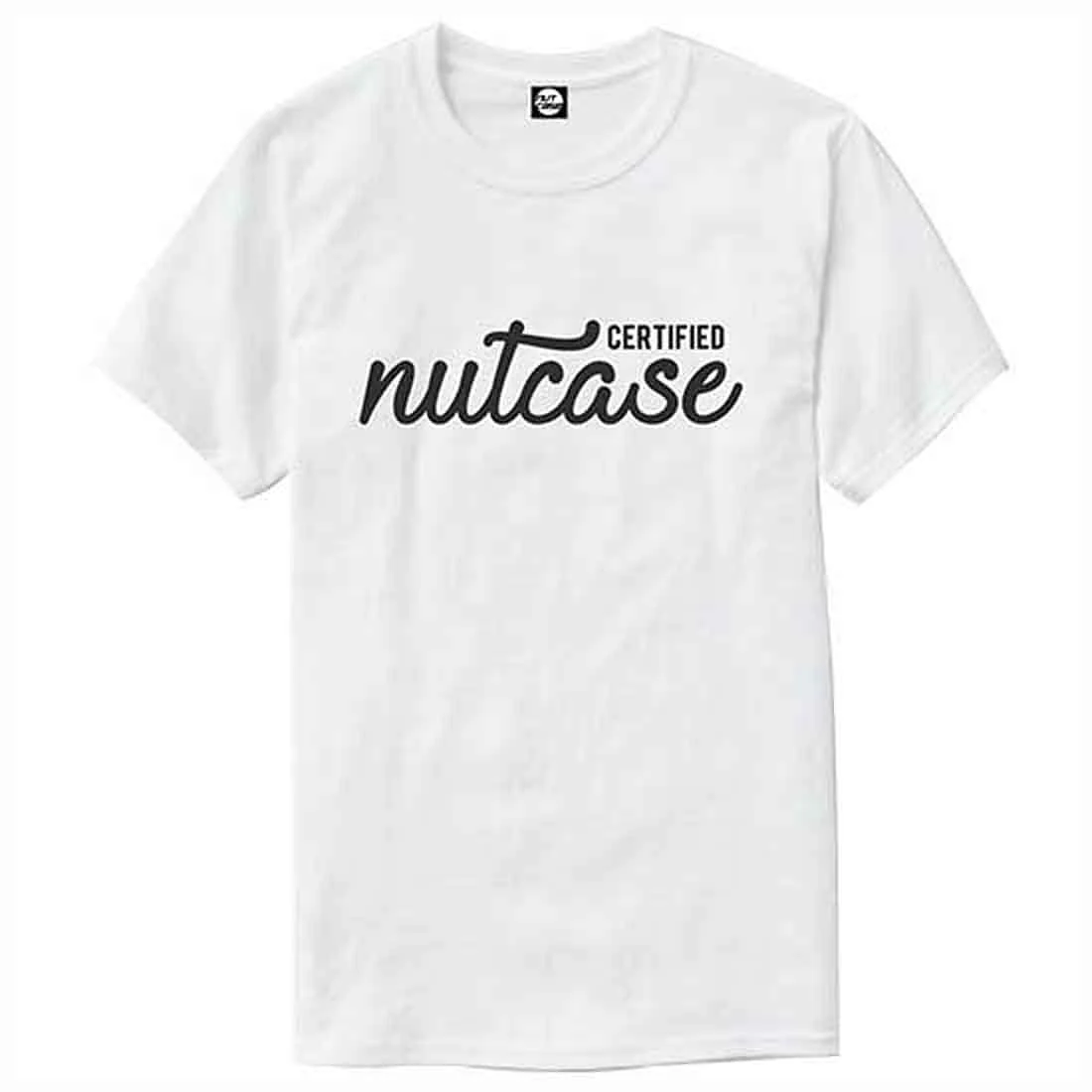 Nutcase Designer Round Neck Men's T-Shirt Wrinkle-Free Poly Cotton Tees - Certified - Image 4