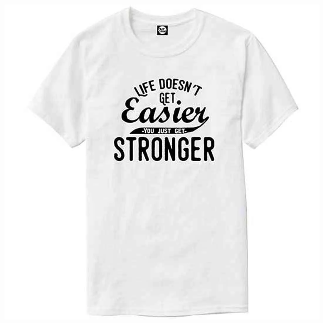 Nutcase Designer Round Neck Men's T-Shirt Wrinkle-Free Poly Cotton Tees - Easier Stronger - Image 4