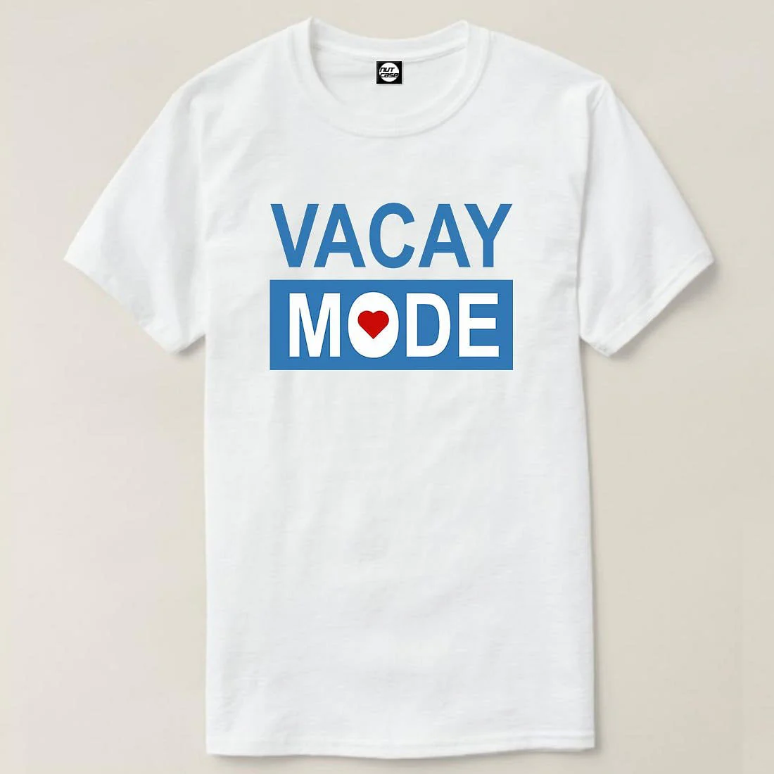Nutcase Designer Round Neck Men's T-Shirt Wrinkle-Free Poly Cotton Tees - Vacy Mode - Image 4