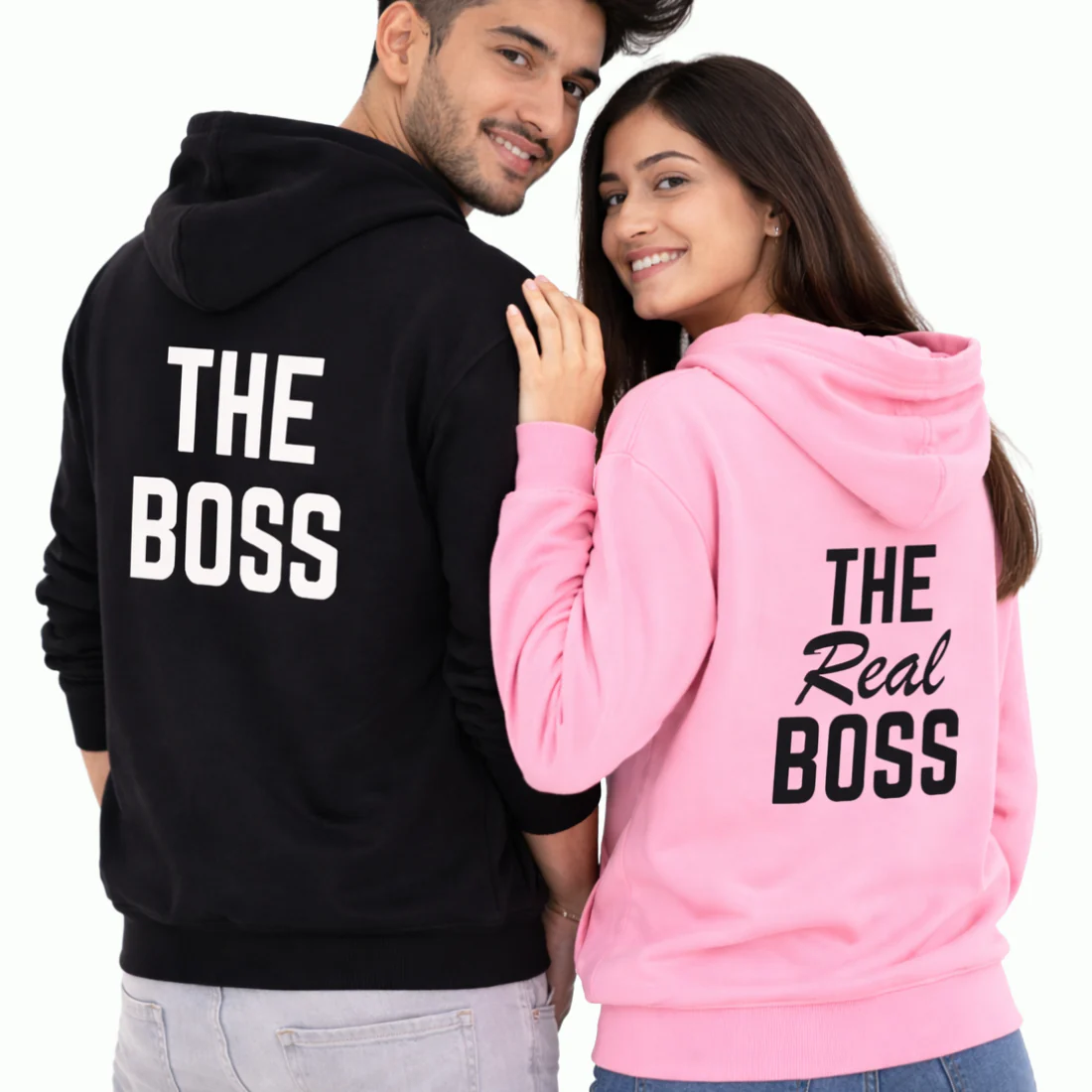 Couple Hoodies Set – Matching Hoodies for Couples in Premium Fabric - Image 3