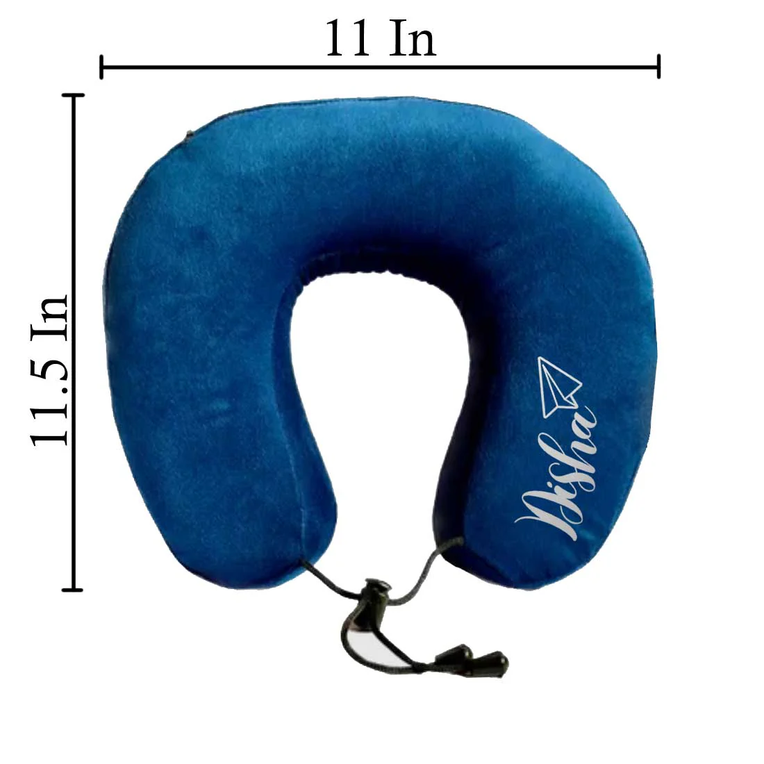 Custom Airplane Neck Pillow for Comfortable Travel with Memory Foam - Image 3