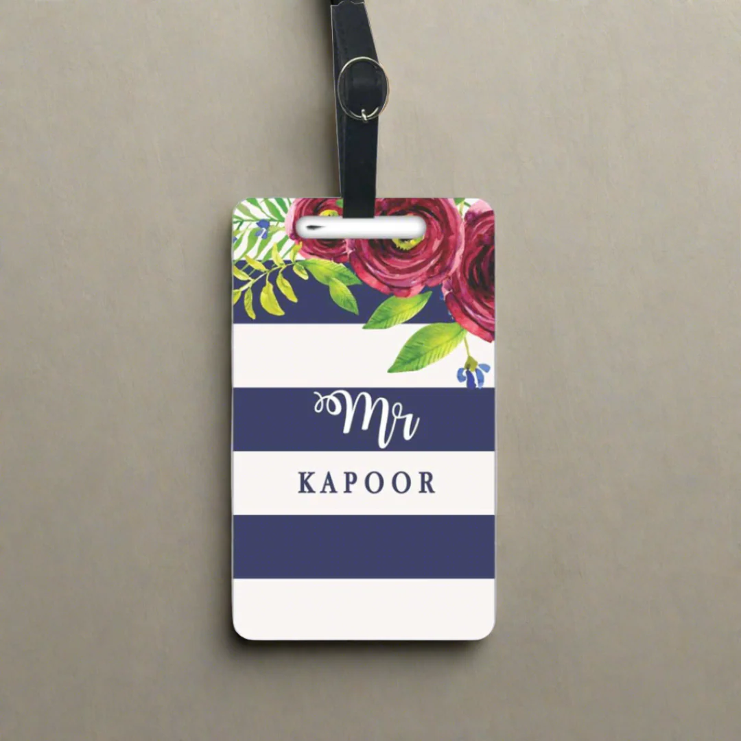 Custom Bag Tags - Suitcase Luggage Tags for Mr- Set of 2 - Image 3