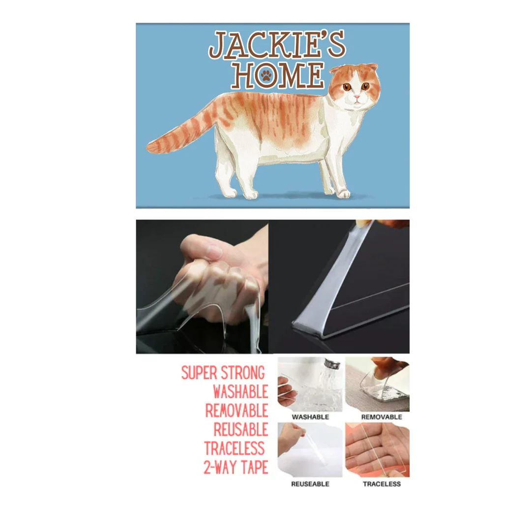 Personalized Cat Name Plate For Home - Scottish_fold - Image 4