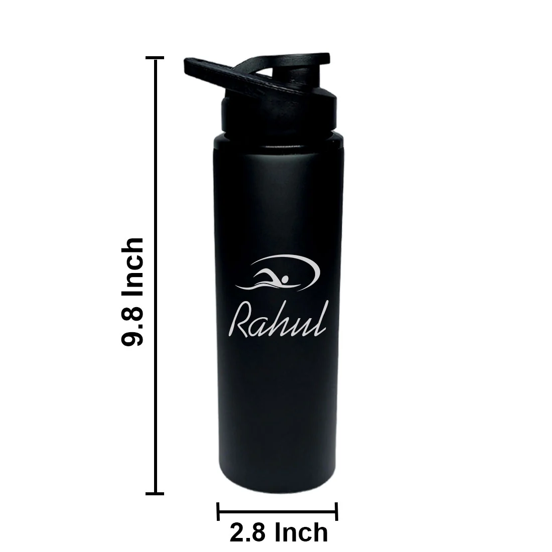 Custom Water Bottle Engraving Name for Sports - Swimming - Image 7
