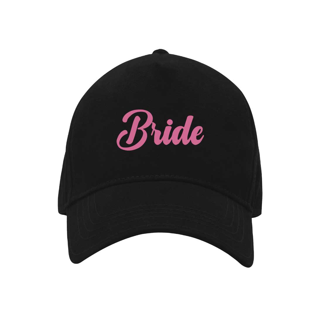 Custom Cap Bride Party Black Caps - Image 3