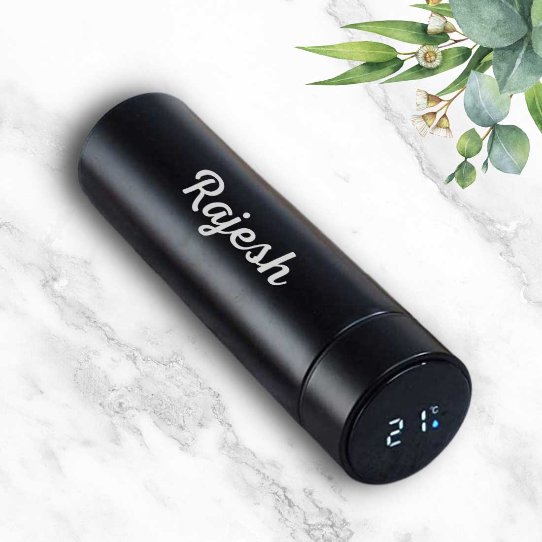 Custom Coffee Flask Thermal for Tea with Temperature Display - Add Name - Image 13