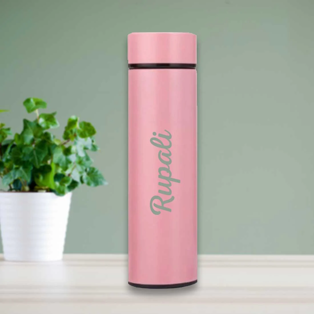 Custom Coffee Flask Thermal for Tea with Temperature Display - Add Name - Image 15