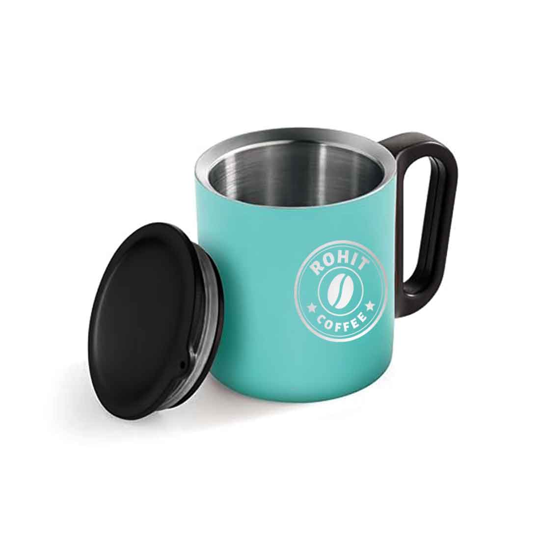 Custom Cups with Lids for Coffee - Insulated Stainless Steel Mugs - Image 3