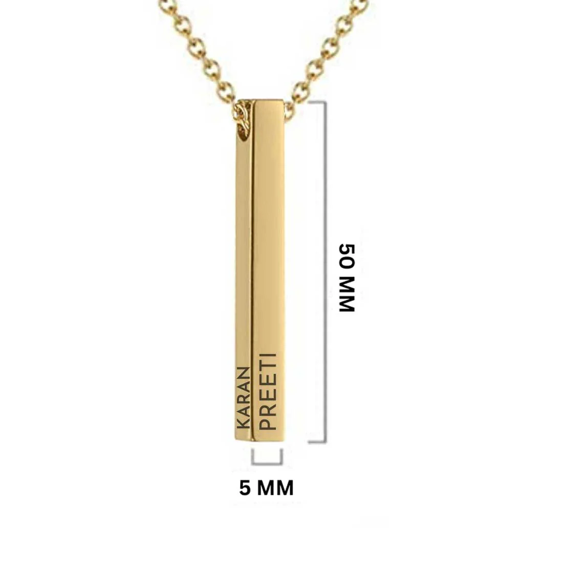 Custom Engraved Pendant with Chain Gift for Women - Add Name - Image 13