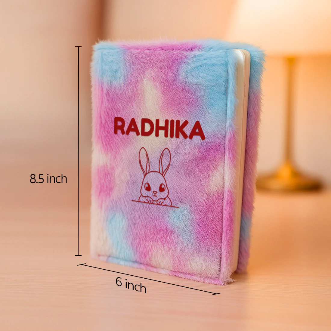 Custom Fur Diary for Kids – Soft Squishy A5 Size Notebook, Cute Fancy Journal & Perfect Birthday Gift Organizer - Image 6