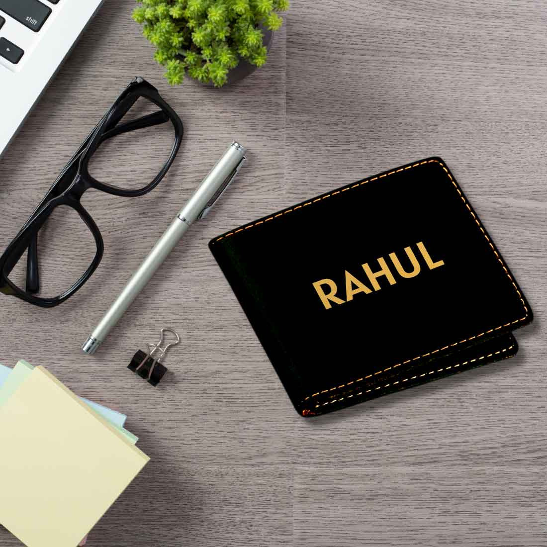 Custom Gift Boxes for Men with Personalized Wallet Keychain and NFC Card - Image 5