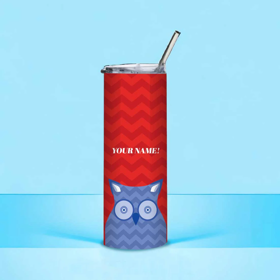 Nutcase Custom Insulated Mugs with Name - Travel Coffee Thermos with Metal Straw 600ml