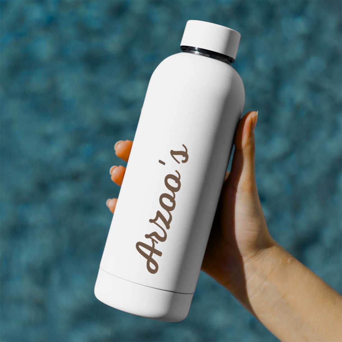 Custom Insulated Water Bottles Stainless Steel Bottle for Travel Office Gym Home - BPA Free, Leakproof