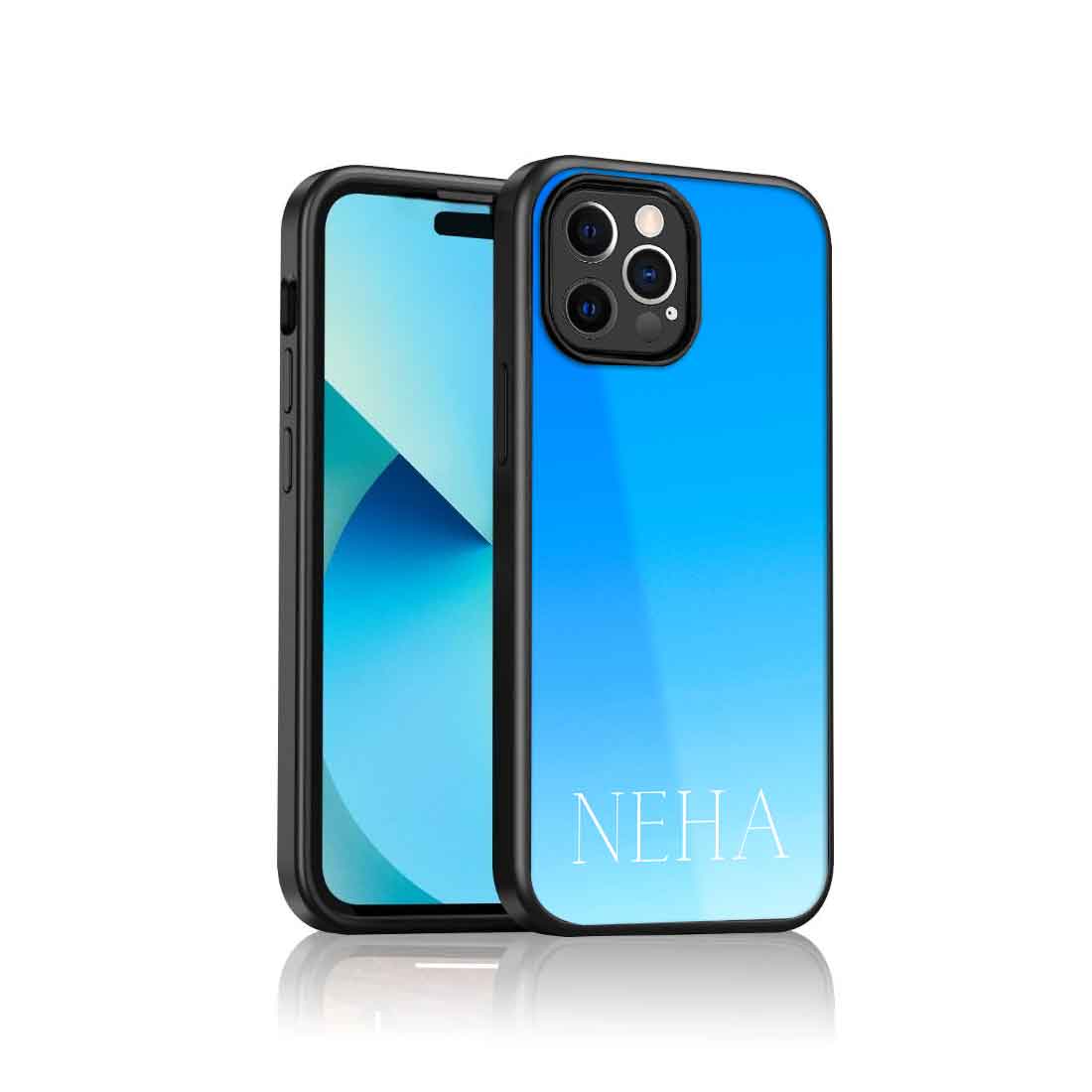 Custom iPhone Covers Case iPhone 12 pro Mobile Case With Name - Gradients - Image 4