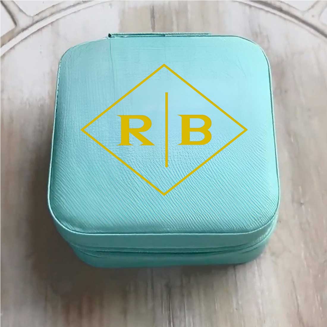Customized PU Leather Portable Travel Jewellery Case Storage Box Organiser - Image 13