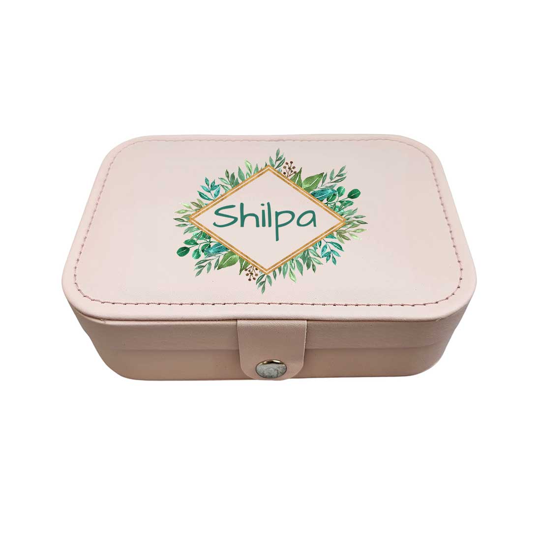 Custom Jewelry Box for Ladies Travel Storage Case for Rings Earrings and Pendants - Tropical - Image 8