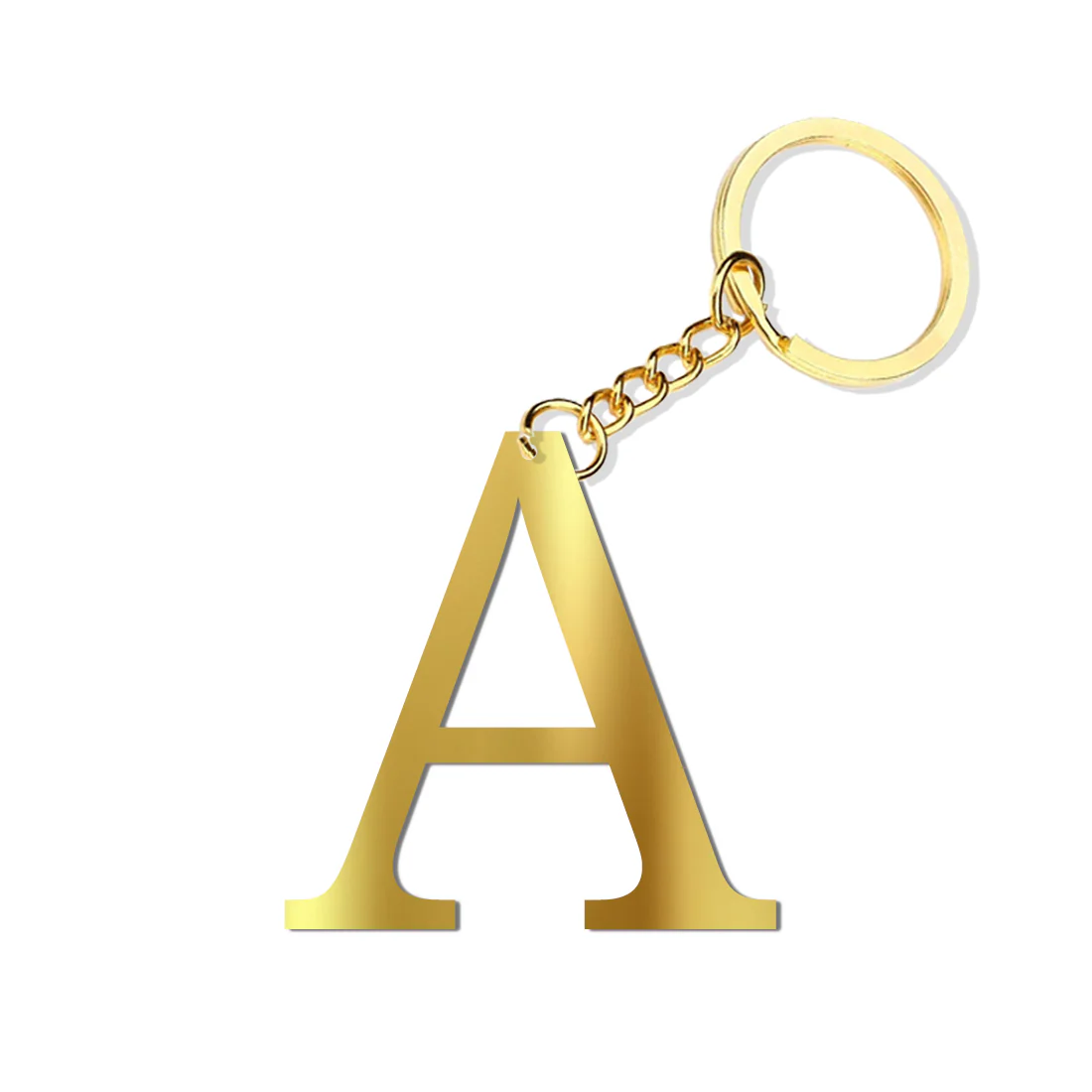 Custom Keychain Monogram Acrylic Key Chain Set of 2 - Image 9