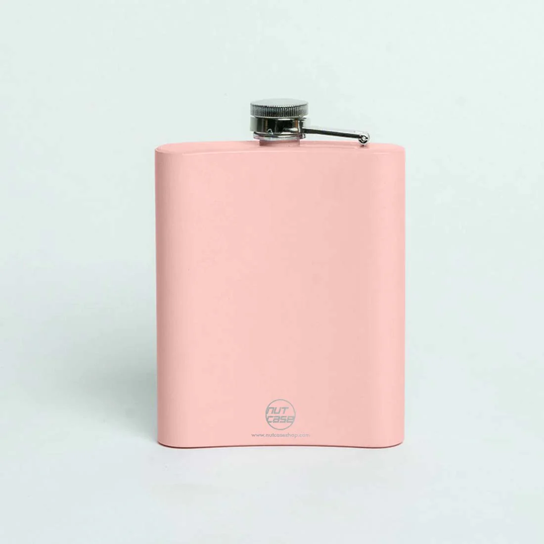 Custom Ladies Hip Flask with Funnel Stainless Steel Pink Whiskey Flask with Name - Image 12