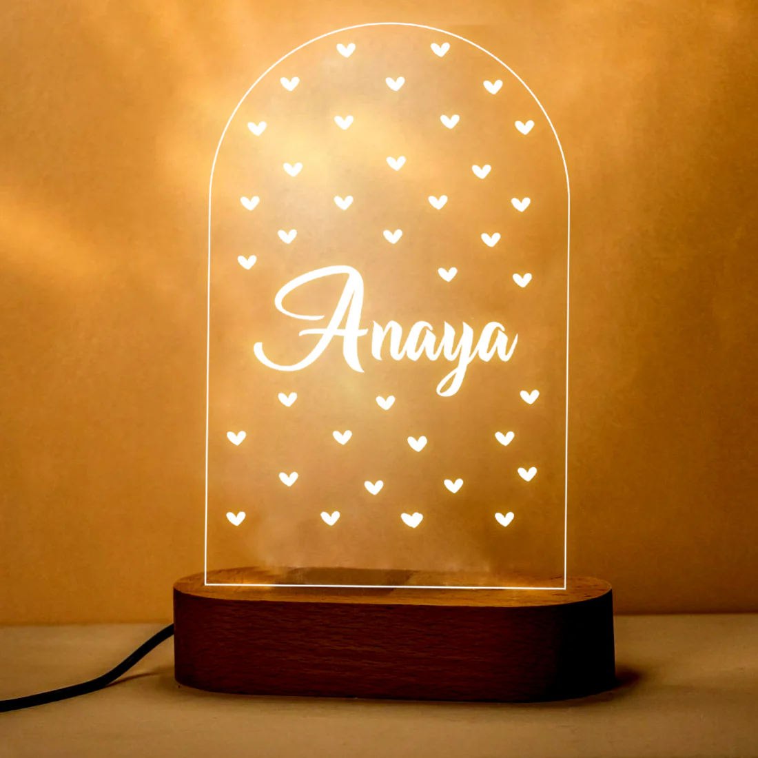 Personalized Custom LED Lamp Kids Room Night LED Light - Add Name - Image 2