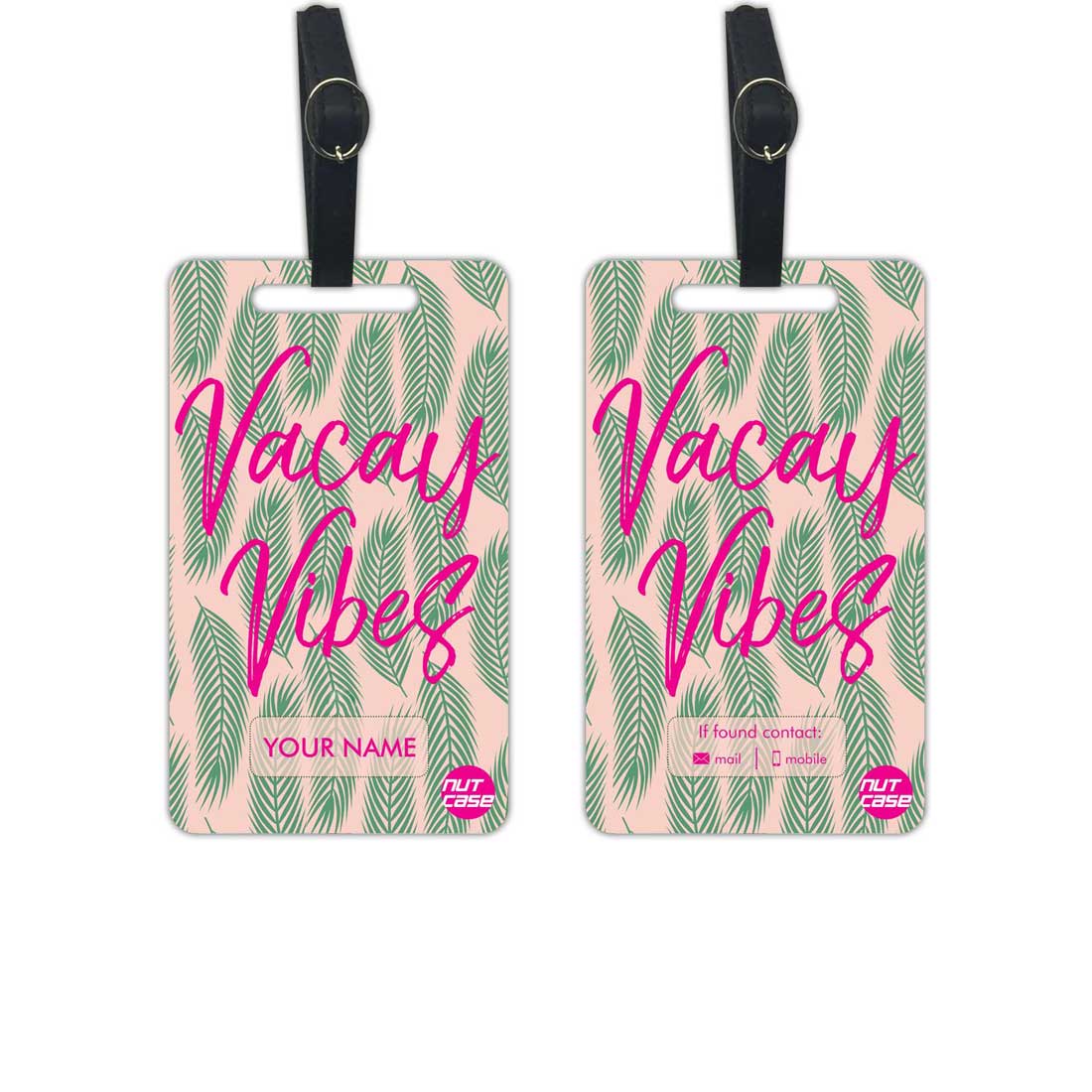 Custom Luggage Tags Identification - Vacay Vibes