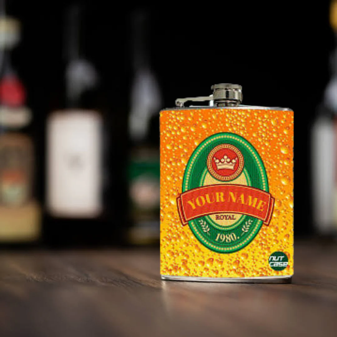 Custom-Made New Hip Flask - Add Your Name - Image 4