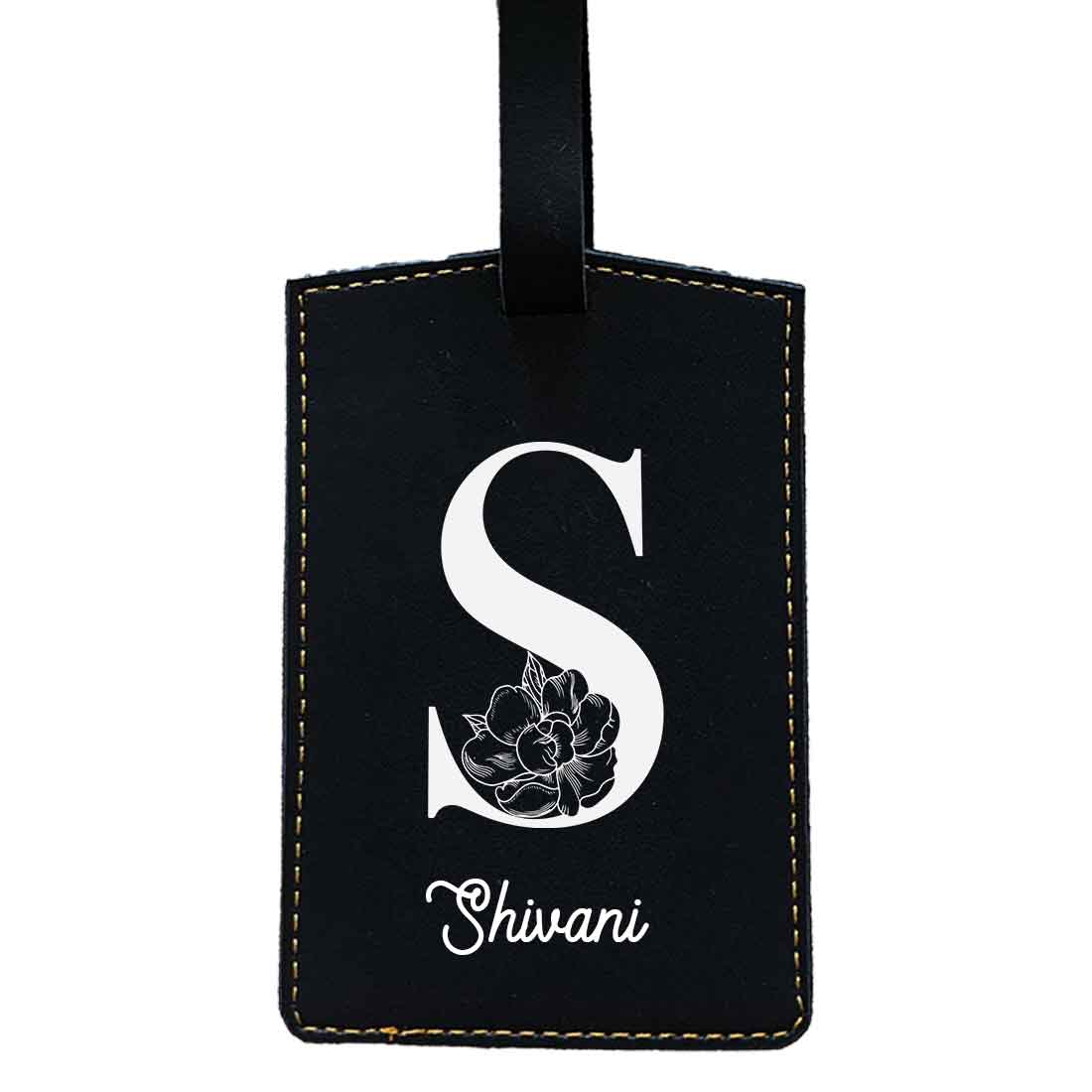 Custom Name on Passport Cover Holder Faux Leather Covers for Passports - Initial Name - Image 26