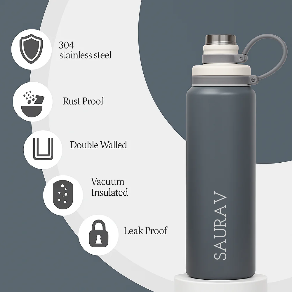 Custom Stainless Steel Drink Bottle – Premium Double-Wall Thermos, Ideal Corporate Gift - Image 8