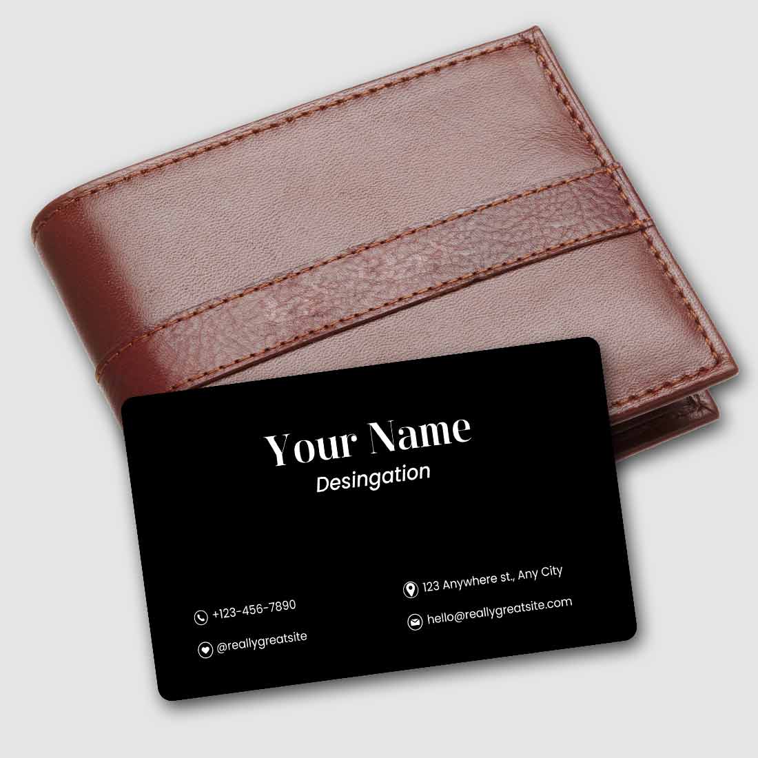 Metal Custom NFC Cards Engraving Business Card - Your Name ( For Android Phones Only) - Image 3