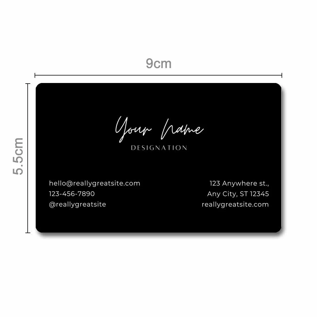 Custom Metal NFC Card Business Cards Engraving - Add Name ( For Android Phones Only) - Image 3