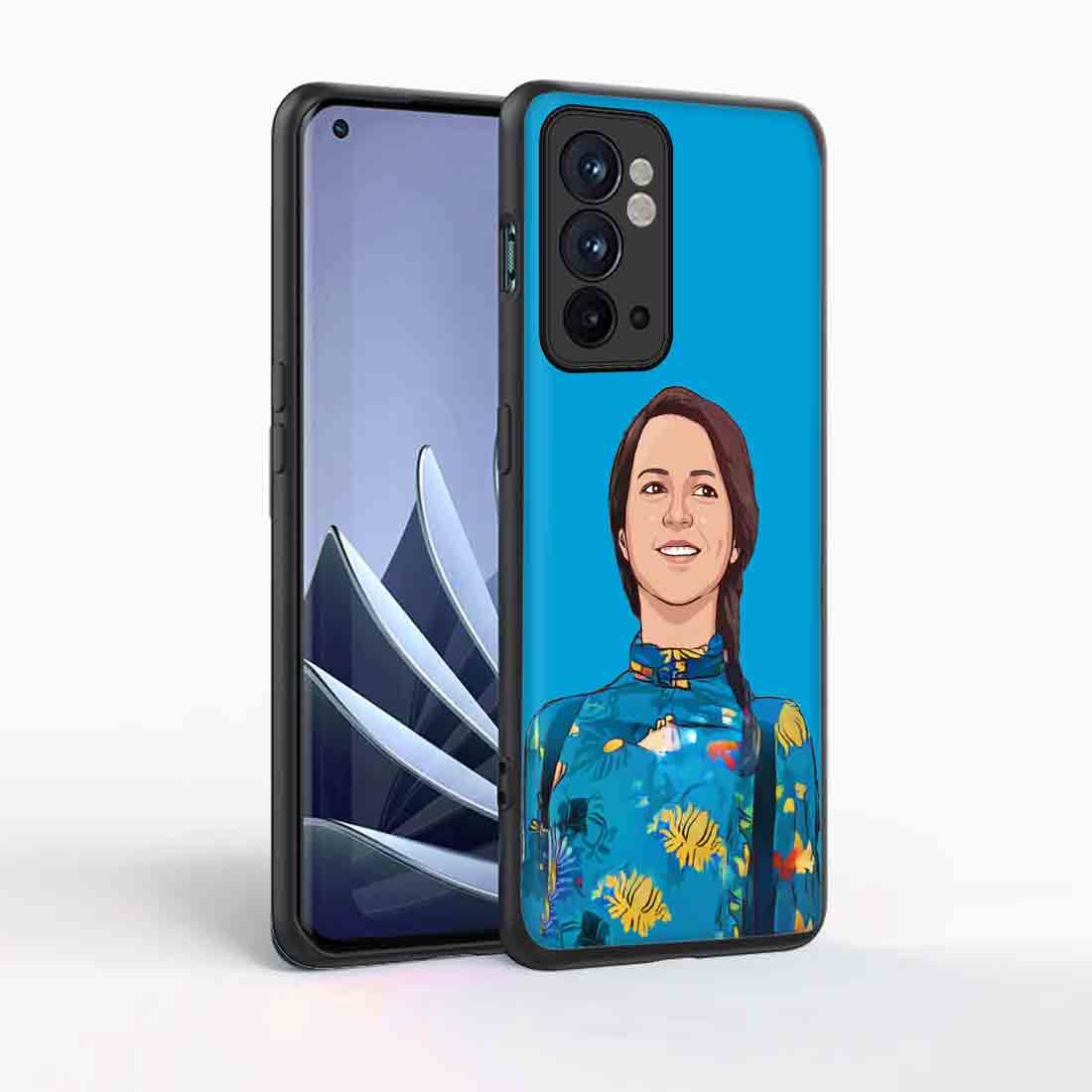Custom Oneplus 9RT Phone Cover with Photo Designer Back Cover - Cartoonify From Photo - Image 2