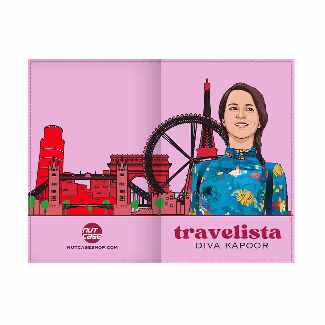 Custom Passport Cover With Your Portrait Art and Name - Image 9
