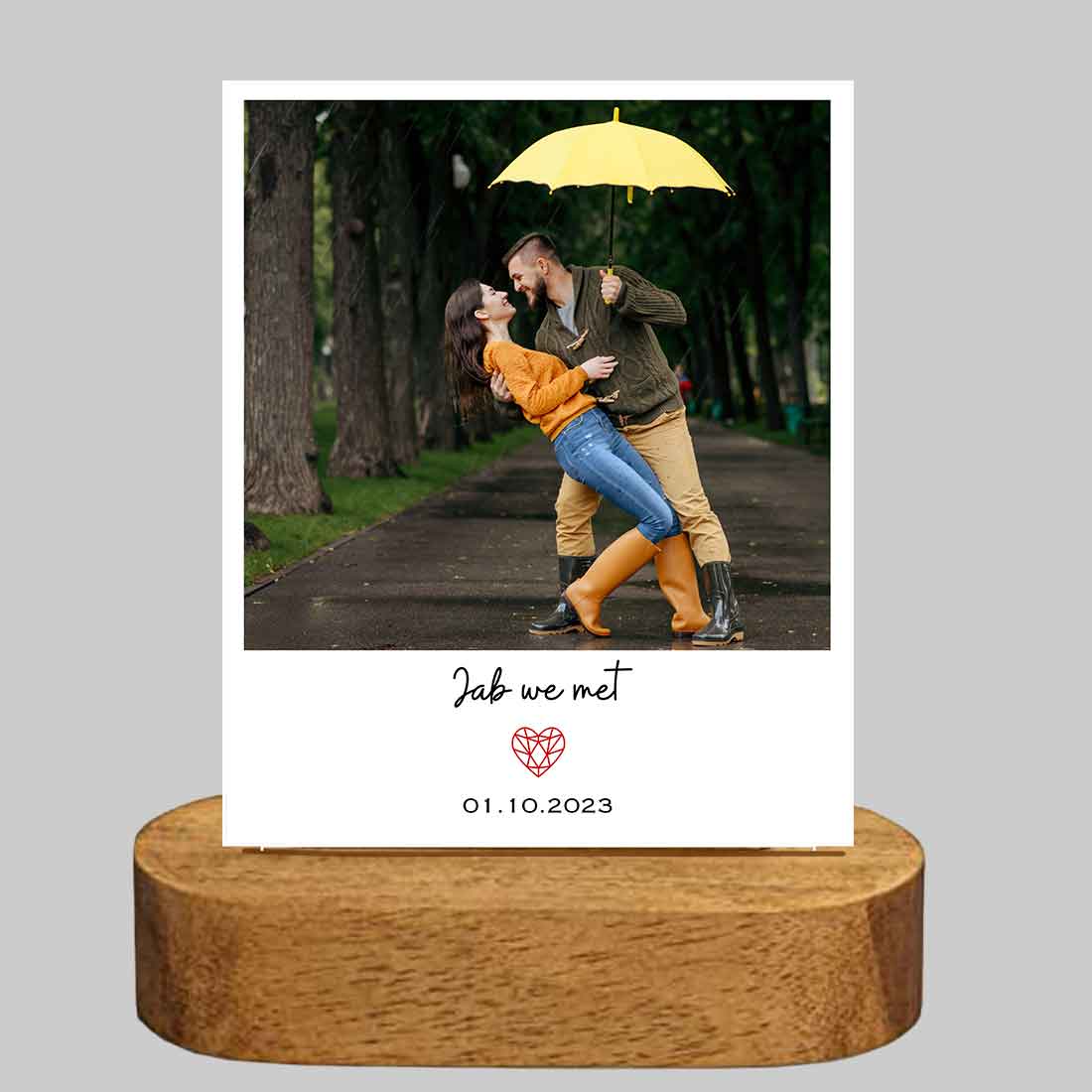 Custom Photo Light Lamp Photo Frame LED Lamp For Couples, Friends, Family - Image 2