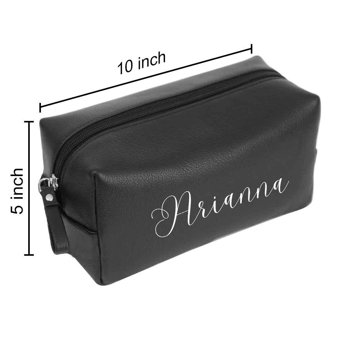Custom Pouches with Name - Premium Leather Travel Pouch Organizer - Image 7