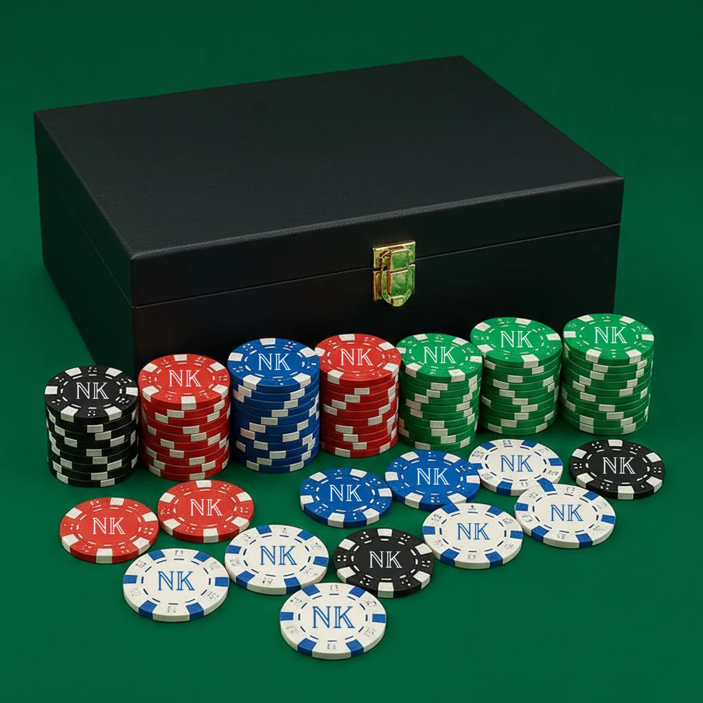 Professional Ceramic Poker - Custom Clay Poker Coin with Playing Cards Non-Tearable & Waterproof (100/200/300 in 5 Colors) - CHIPS COLORS MAY VARY - Image 15