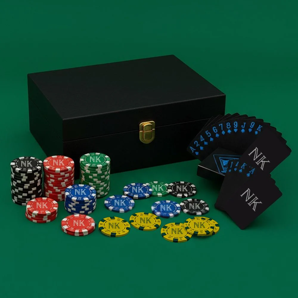 Professional Ceramic Poker - Custom Clay Poker Coin with Playing Cards Non-Tearable & Waterproof (100/200/300 in 5 Colors) - CHIPS COLORS MAY VARY - Image 18