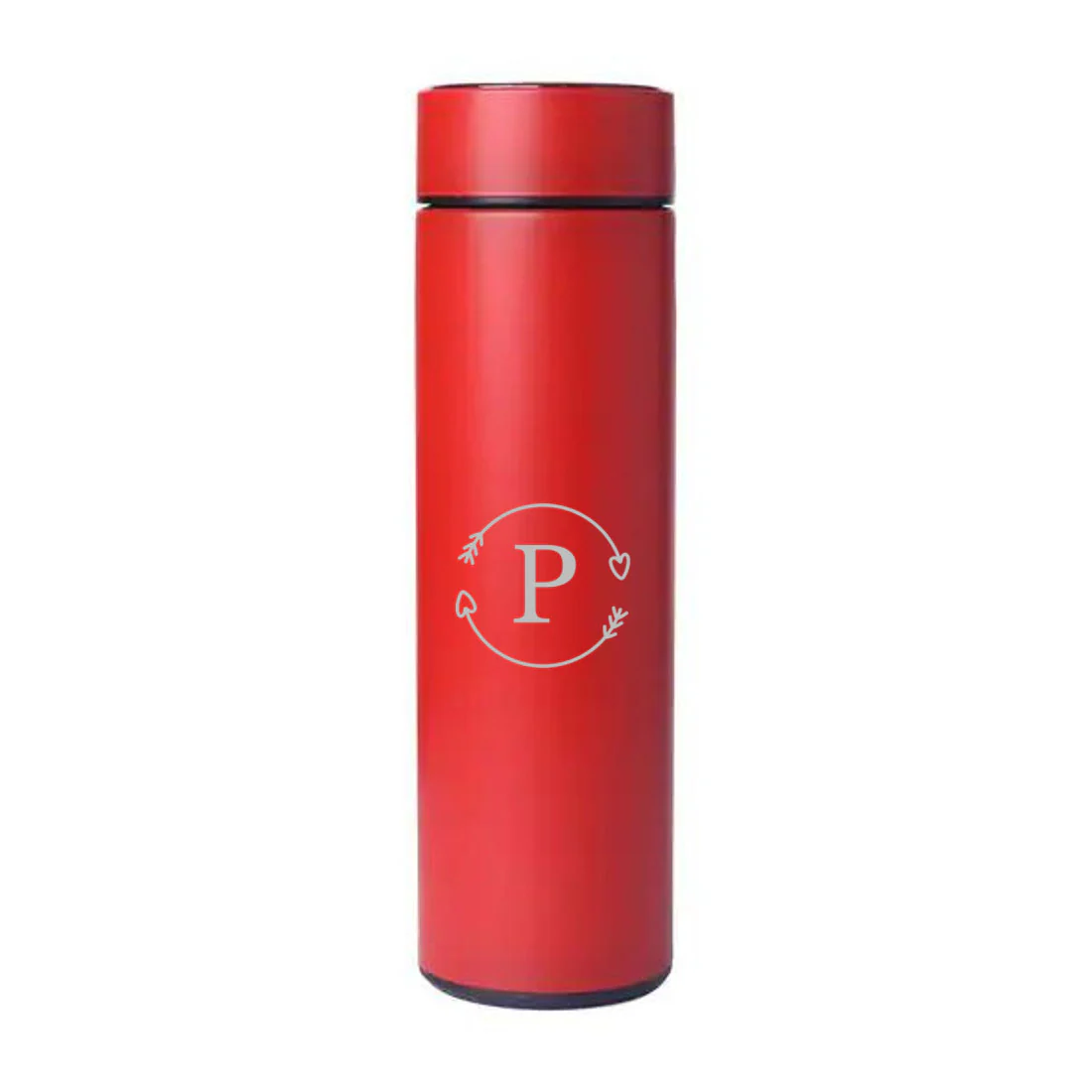 Custom Stainless Steel Hot Thermos for Tea Temperature Display Engraved - Monogram - Image 3