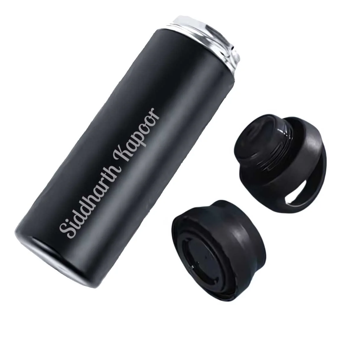 Custom Thermos Drink Bottle 500ml - Thermos Insulated Black Water Bottle 500ml - Image 12