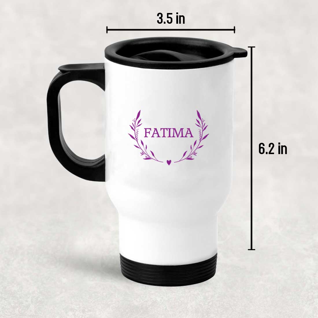 Custom Travel Mug with Lid - Insulated Travel Mug for Women - Image 3