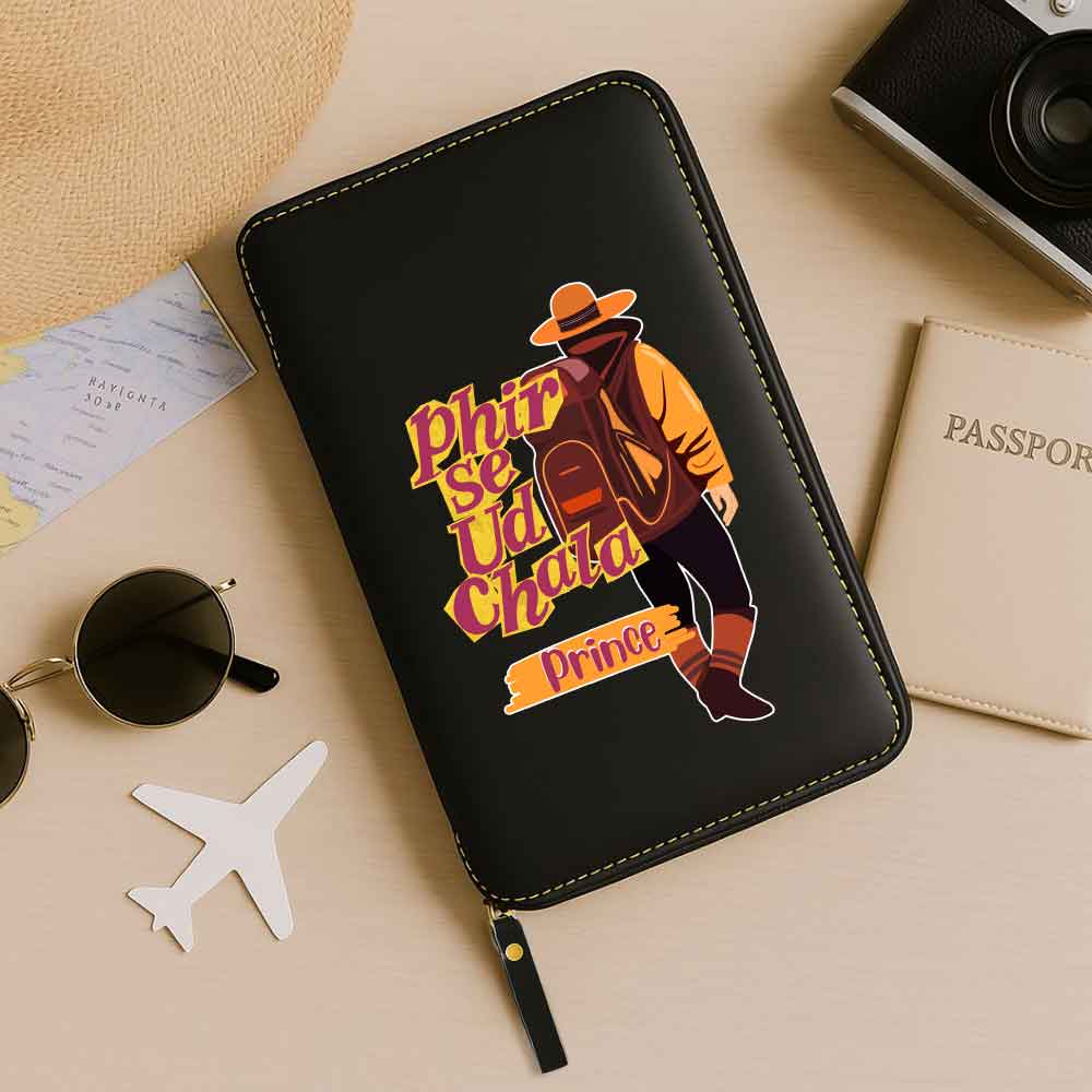 Custom Travel Organizer & Luggage Tag Combo – Personalized Gift for Travelers