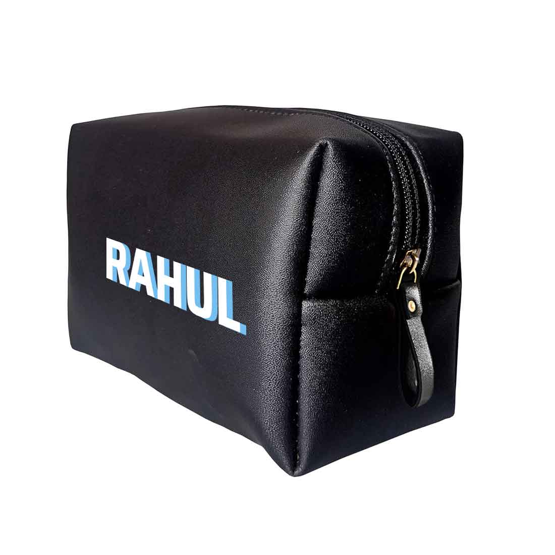 Custom Travel Pouch with Name - Premium Leather Travel Organizer - Image 10