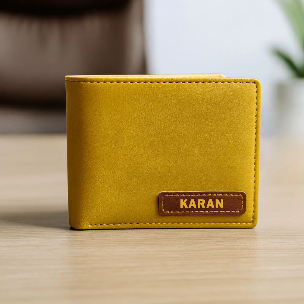 Custom Wallet for Men – Genuine Leather Premium Wallet with 9 Card Slots, Flip iCard Slot & 2 Cash Compartments