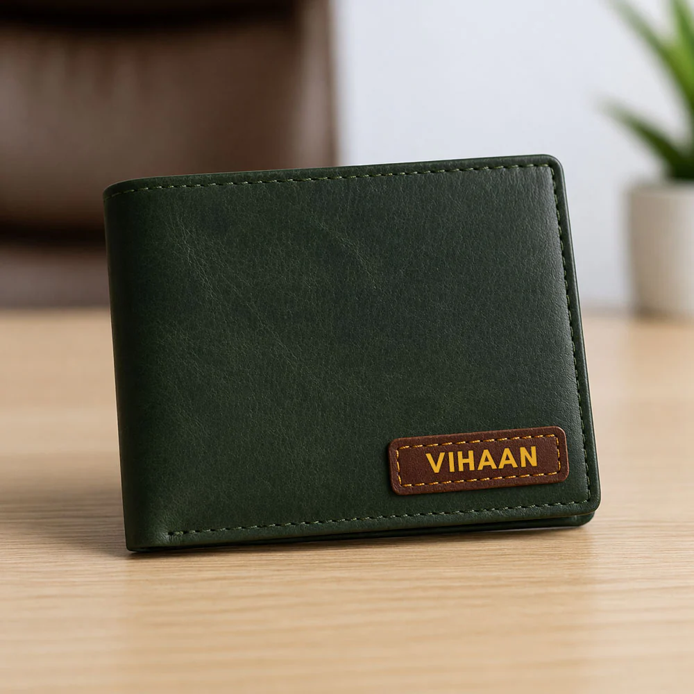 Custom Wallet for Men – Genuine Leather Premium Wallet with 9 Card Slots, Flip iCard Slot & 2 Cash Compartments - Image 12