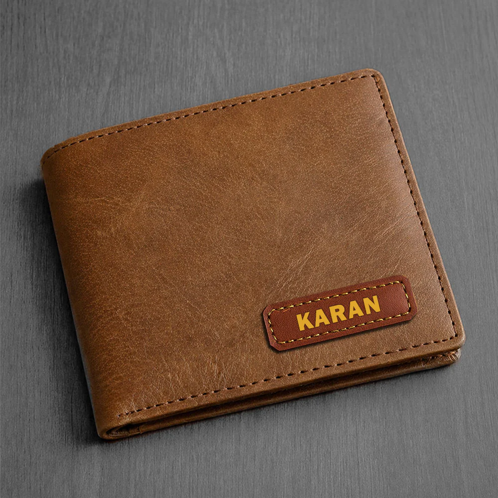 Custom Wallet for Men – Genuine Leather Premium Wallet with 9 Card Slots, Flip iCard Slot & 2 Cash Compartments - Image 14